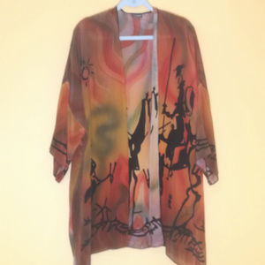 100% silk Jacket